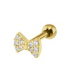 Shiny Bow Helix Ear Piercing TIP-3334